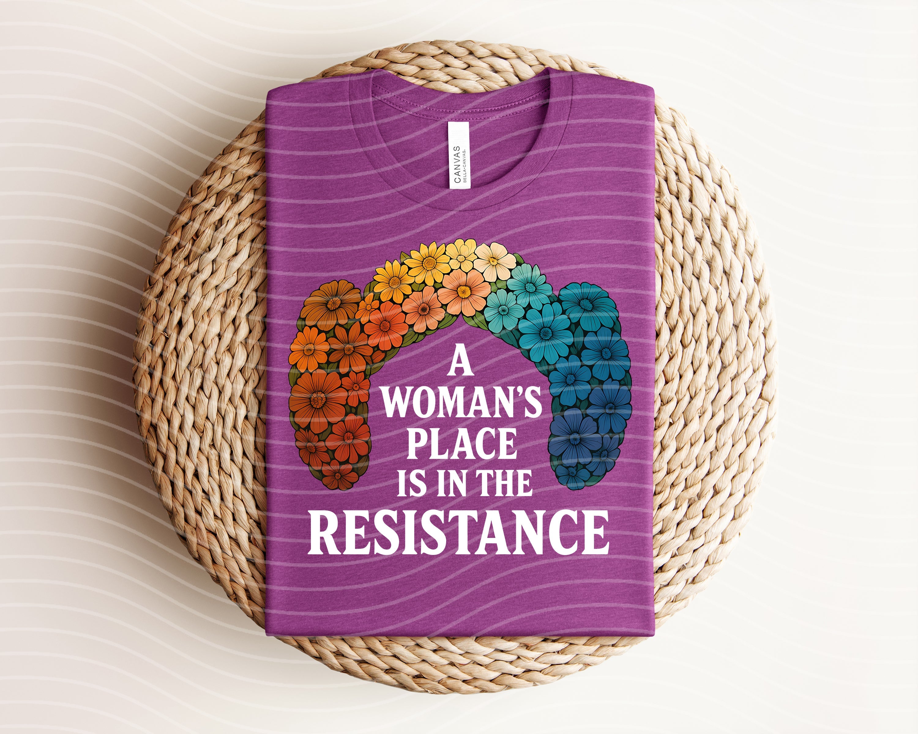 A Woman's Place is in the Resistance Graphic Tee