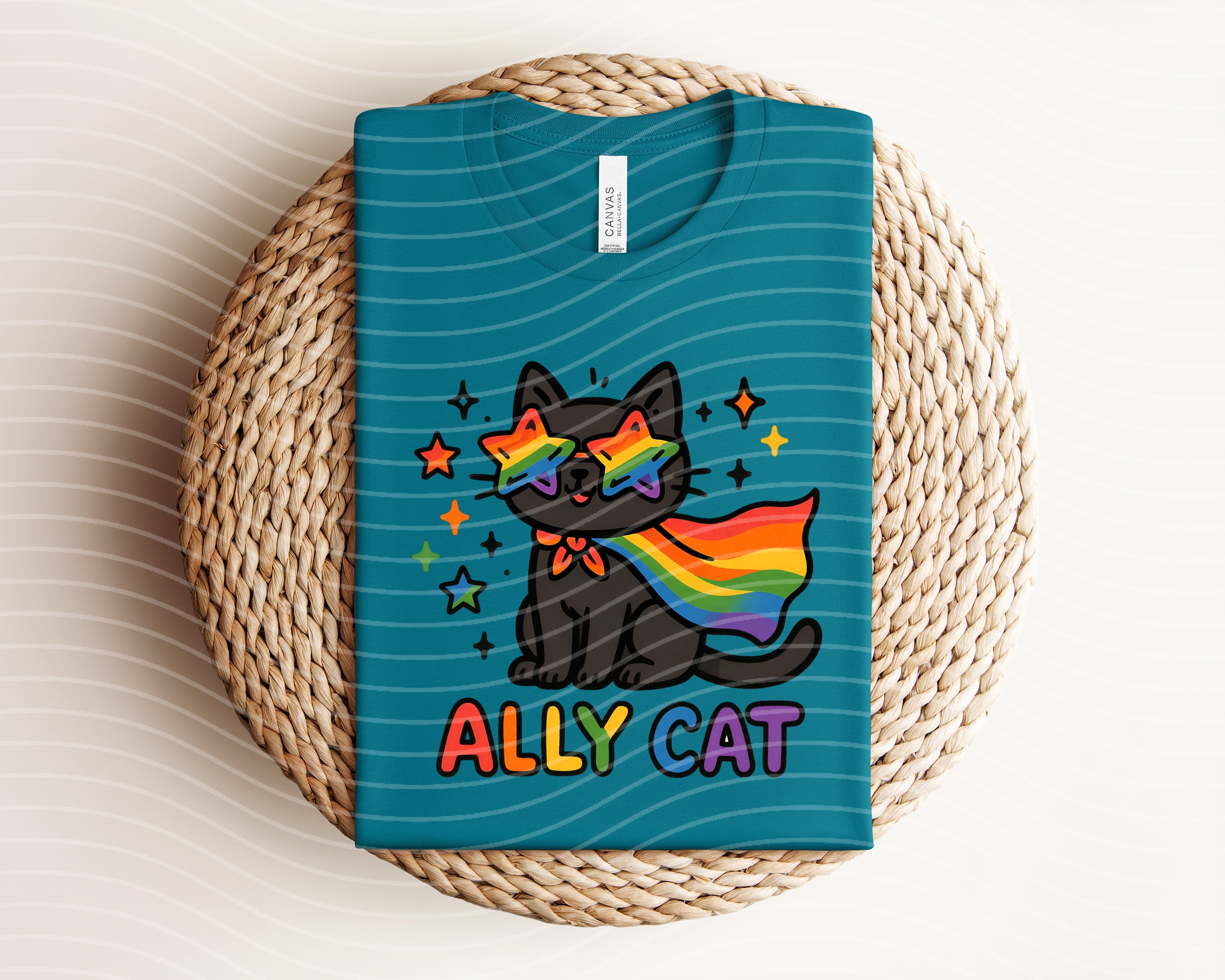 Ally Cat Graphic Tee