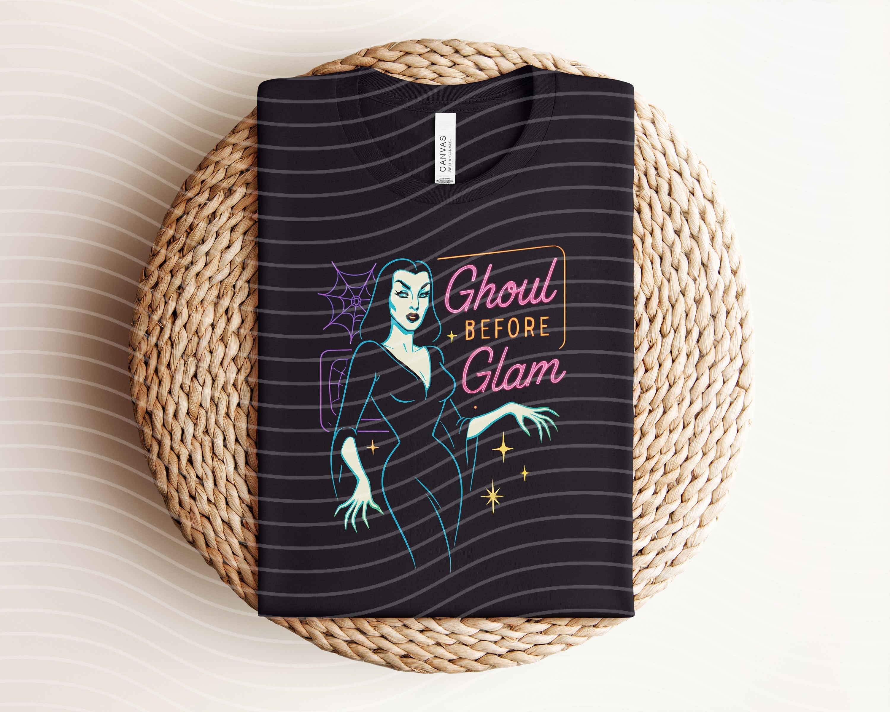 Ghoul Before Glam Neon Graphic Tee