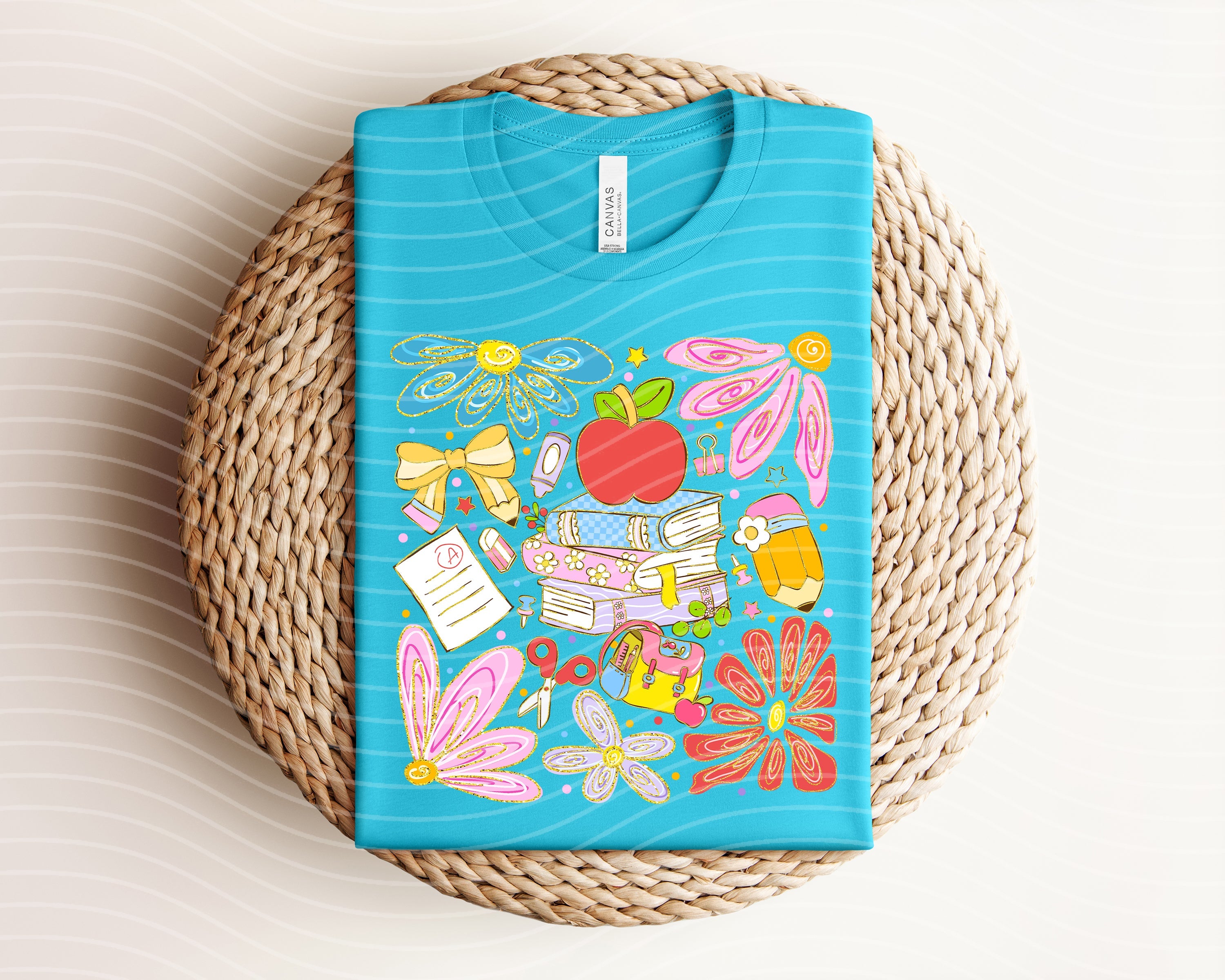 Back to School Coquette Graphic Tee