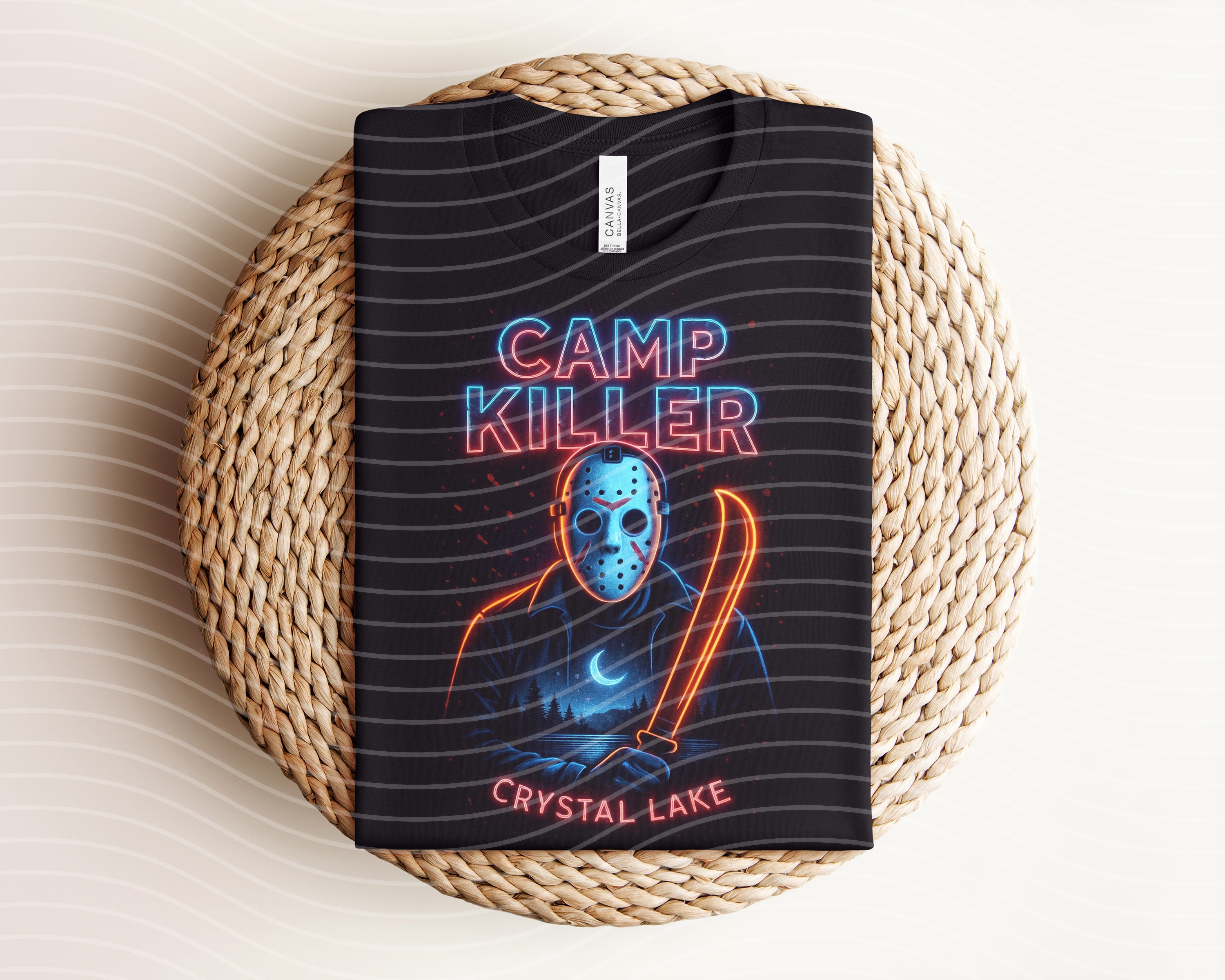 Camp Killer Neon Graphic Tee