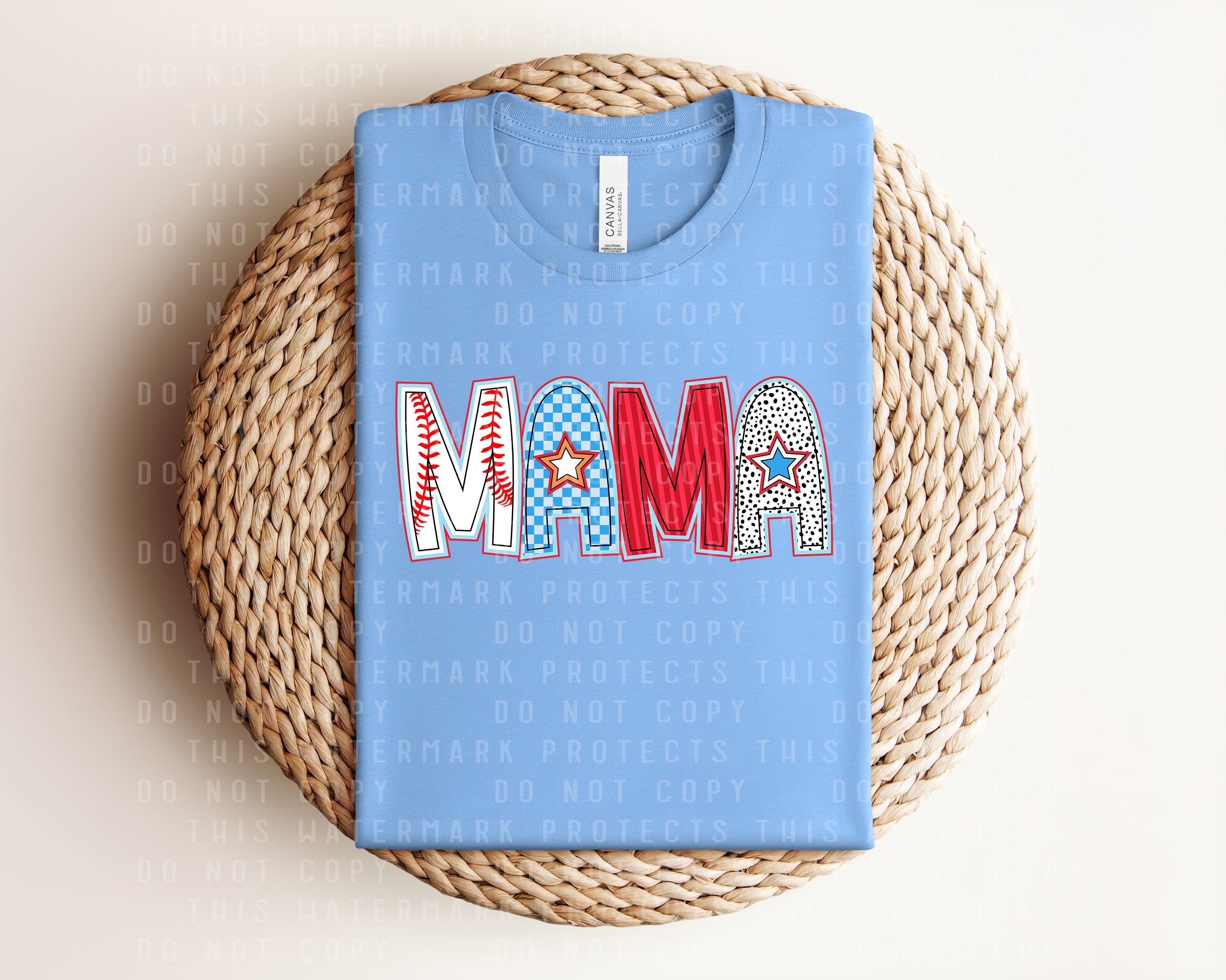Baseball Mama Graphic Tee
