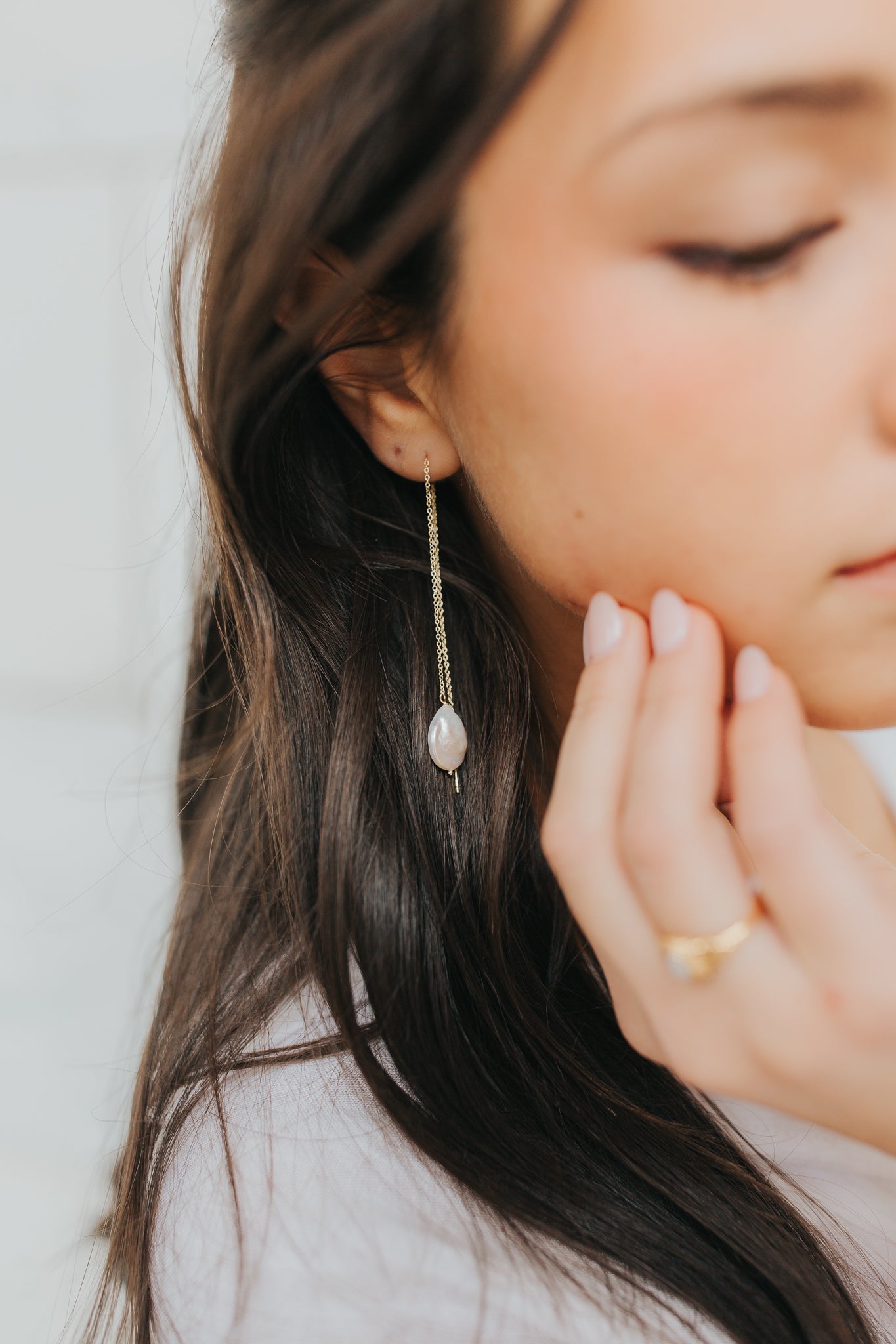 The Kate Threader Earrings