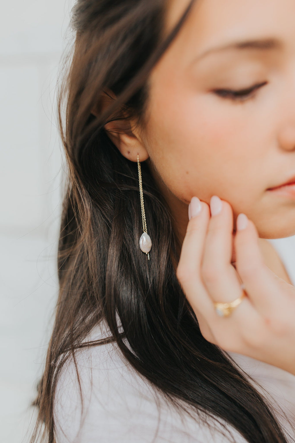 The Kate Threader Earrings