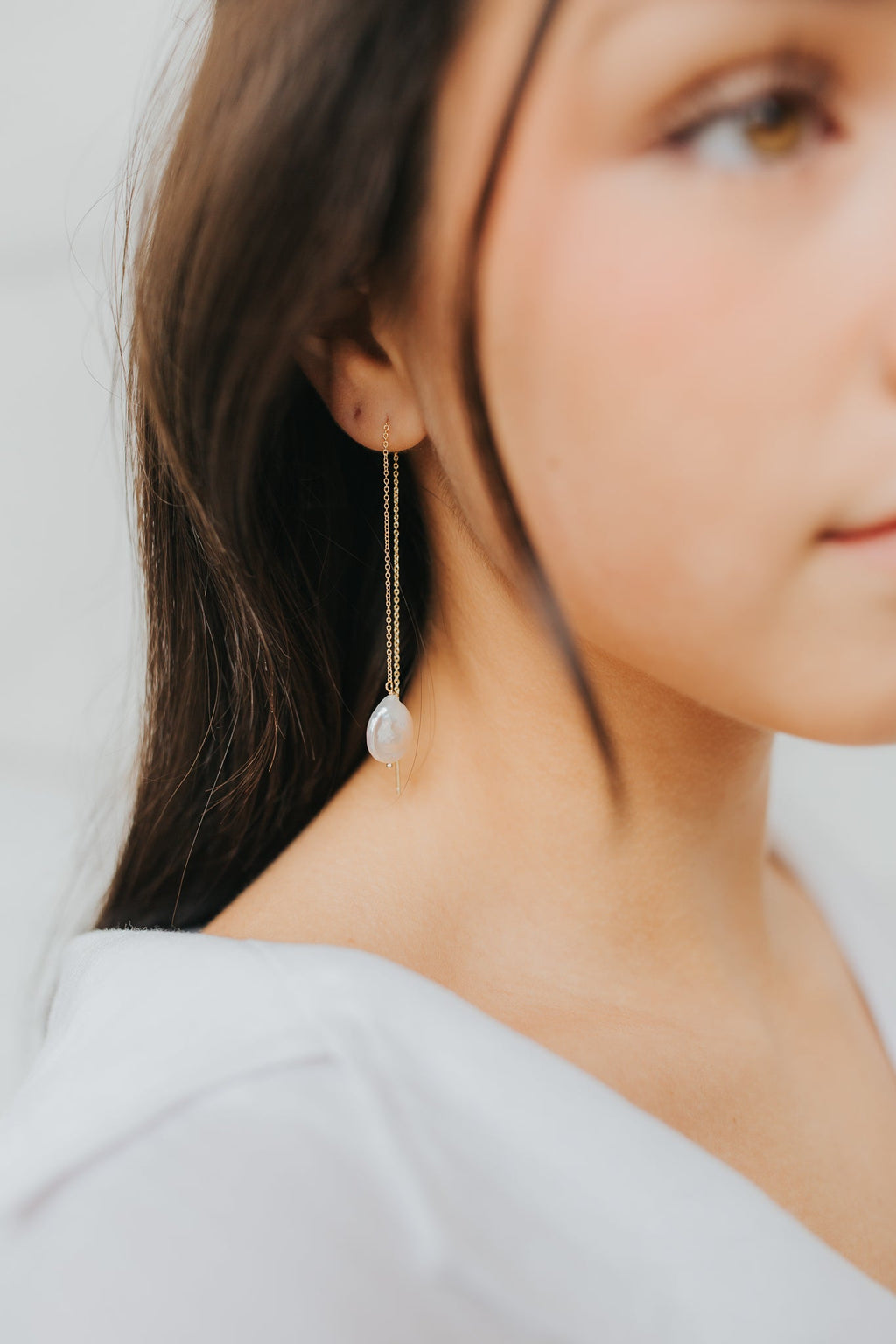 The Kate Threader Earrings
