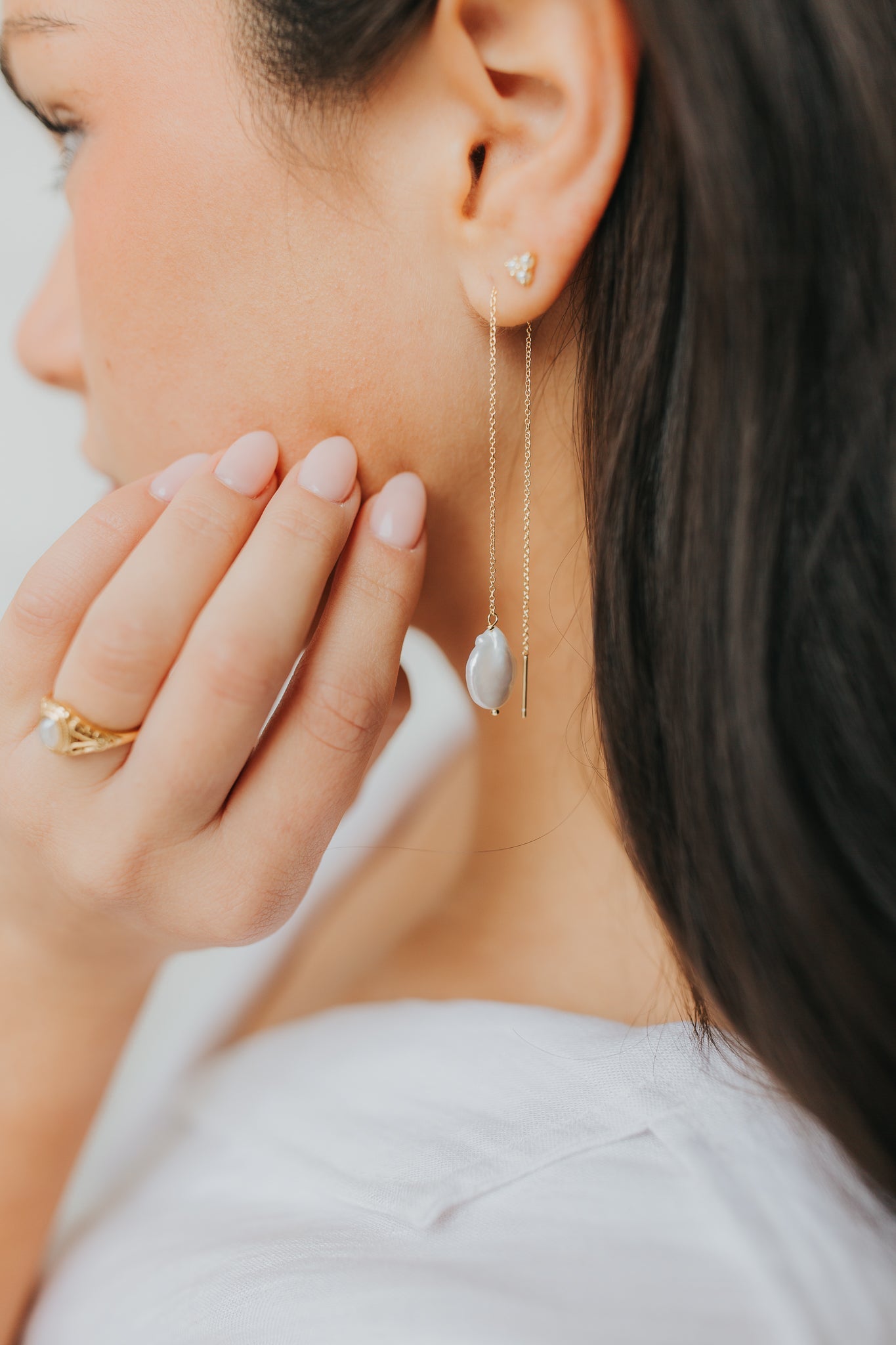 The Kate Threader Earrings