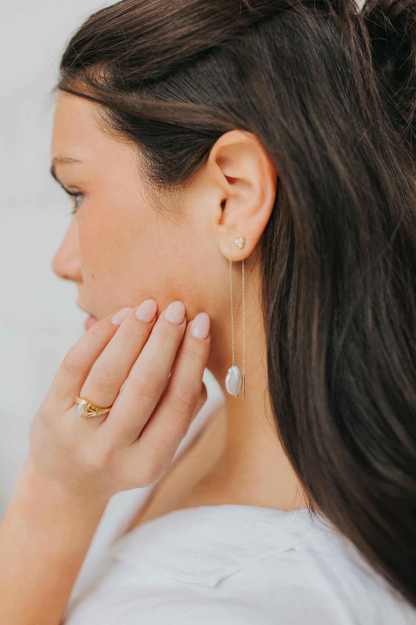 The Kate Threader Earrings