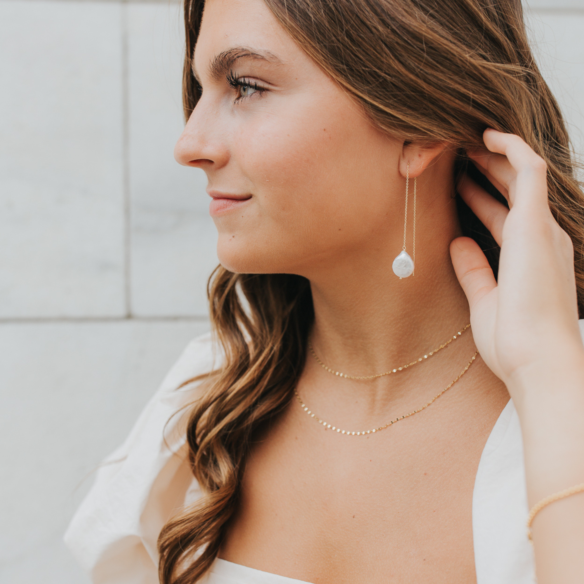 The Kate Threader Earrings