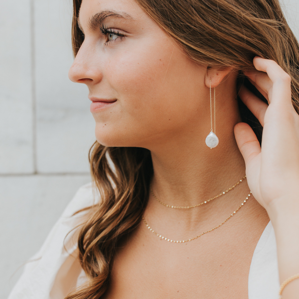 The Kate Threader Earrings