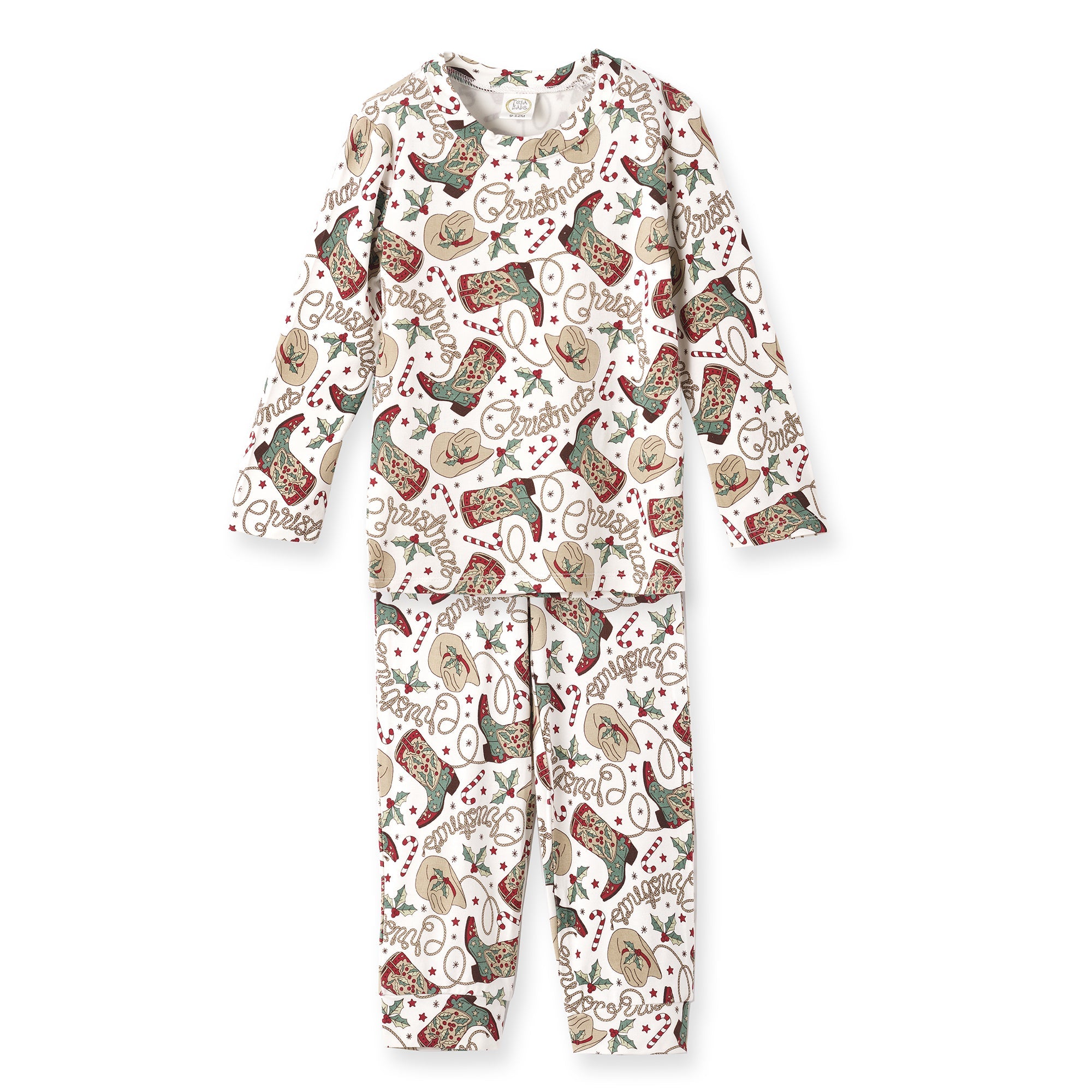 Western Christmas Pajamas for Kids – Bamboo Holiday PJs