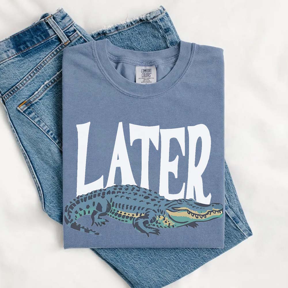 Comfort Colors Later Gator Vintage 90s T-Shirt