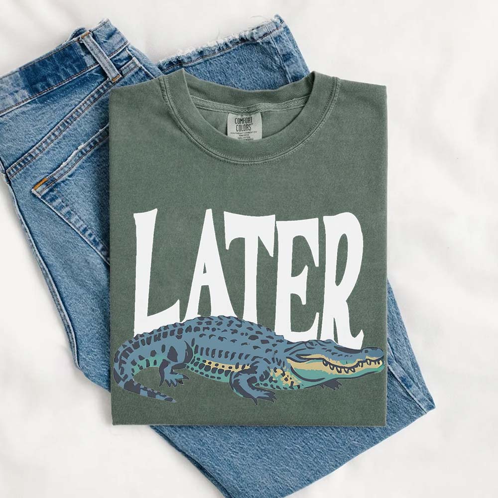Comfort Colors Later Gator Vintage 90s T-Shirt