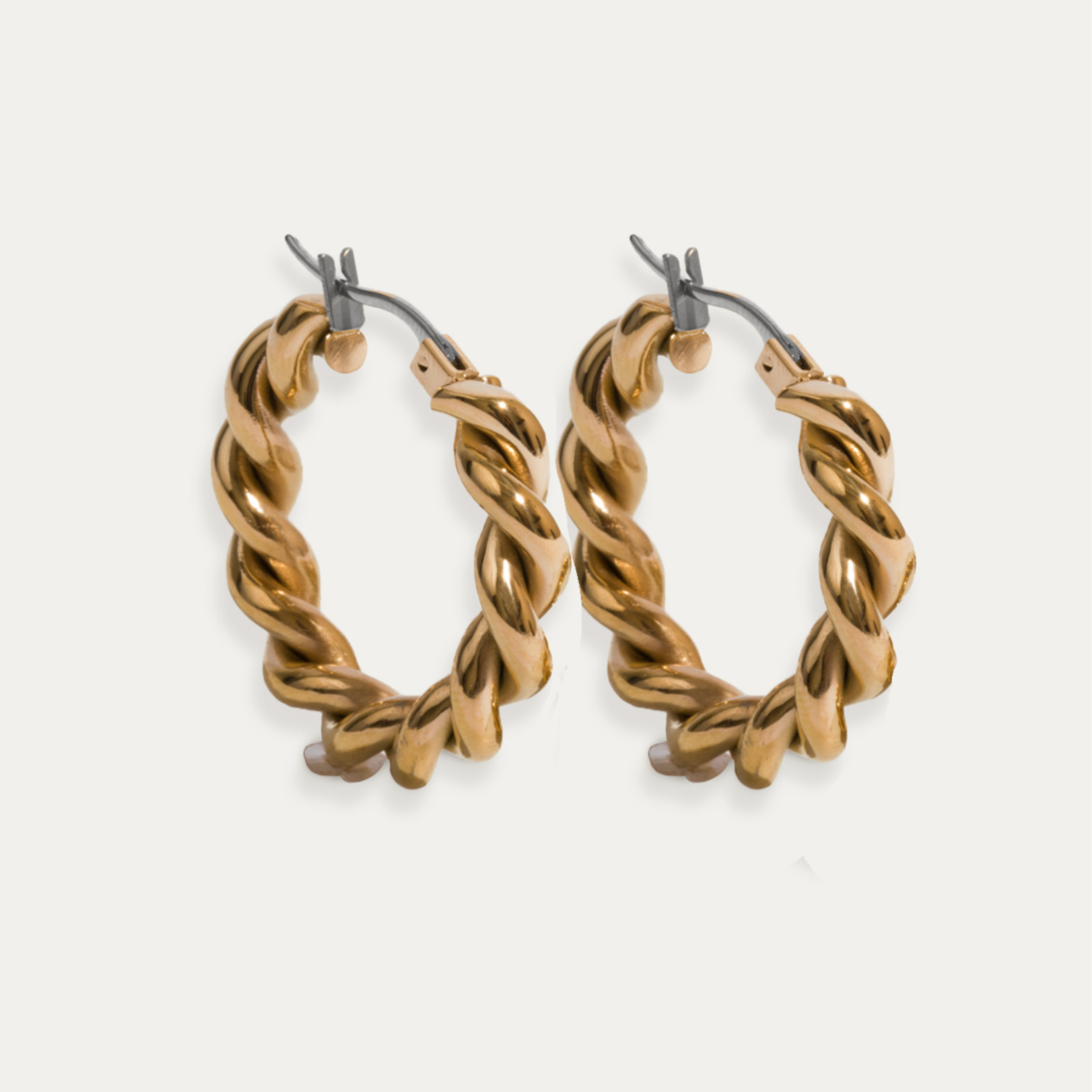 Large Weekender Hoop Earrings