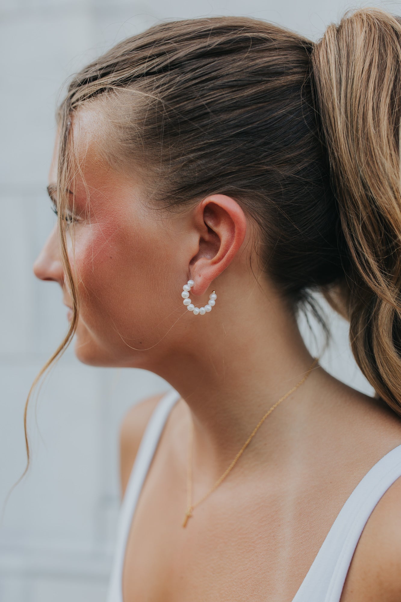 The Louise Pearl Hoops