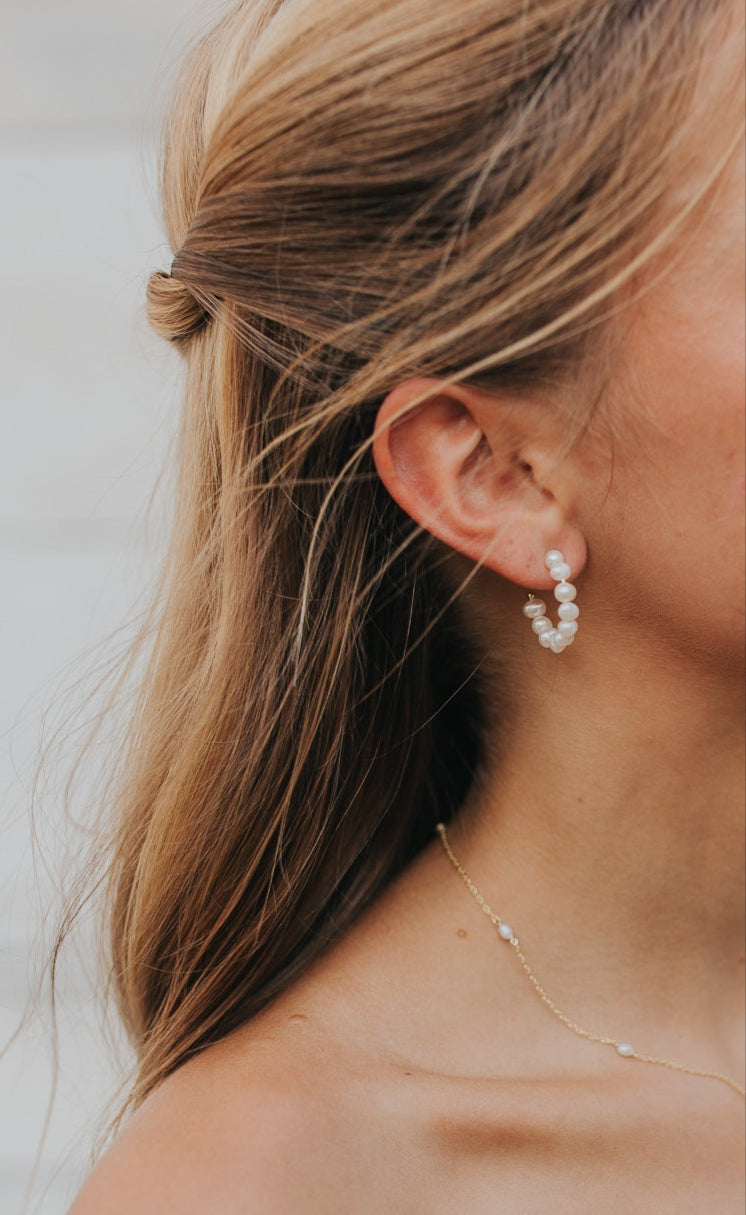 The Louise Pearl Hoops