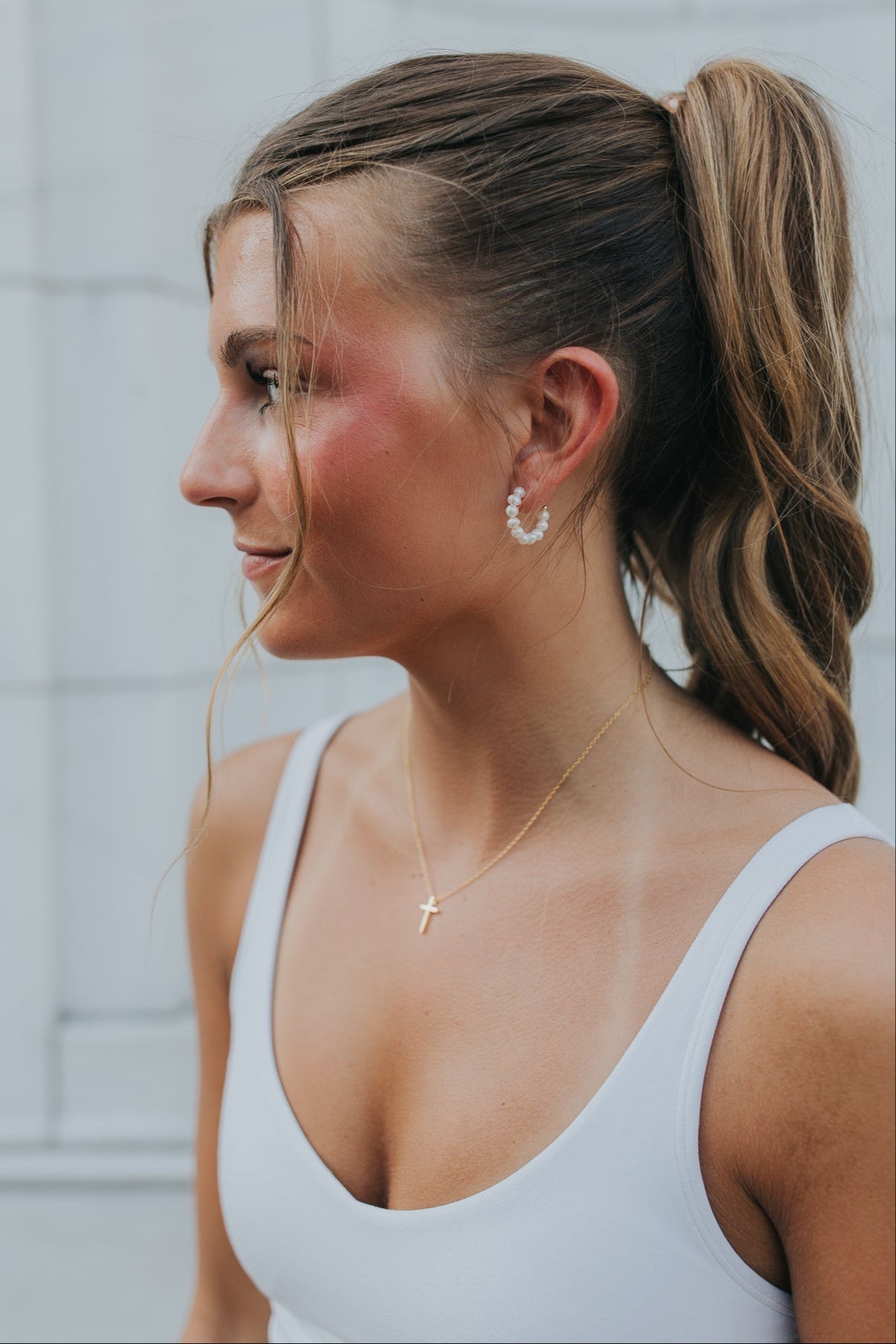 The Louise Pearl Hoops