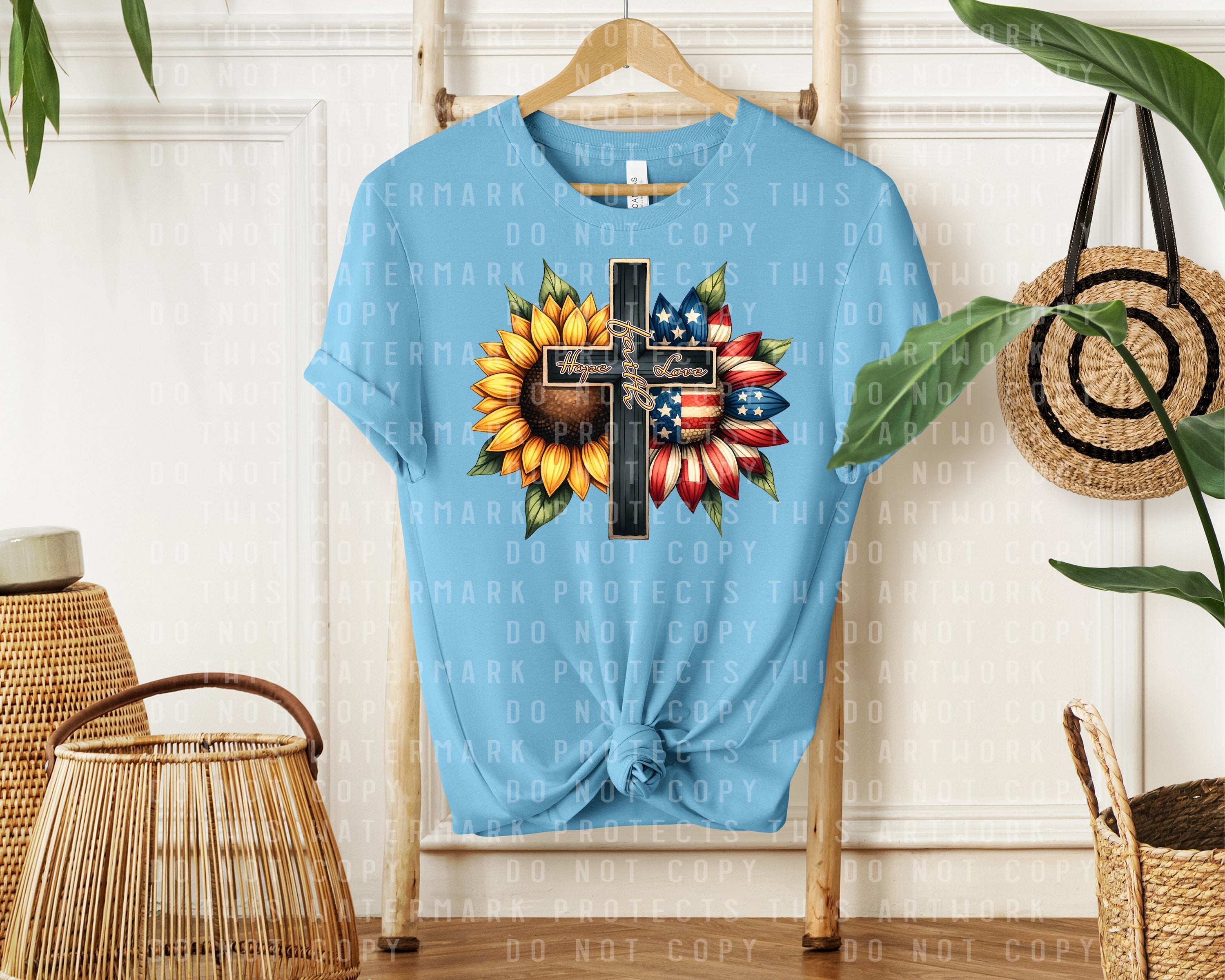 Hope Faith Love Graphic Tee