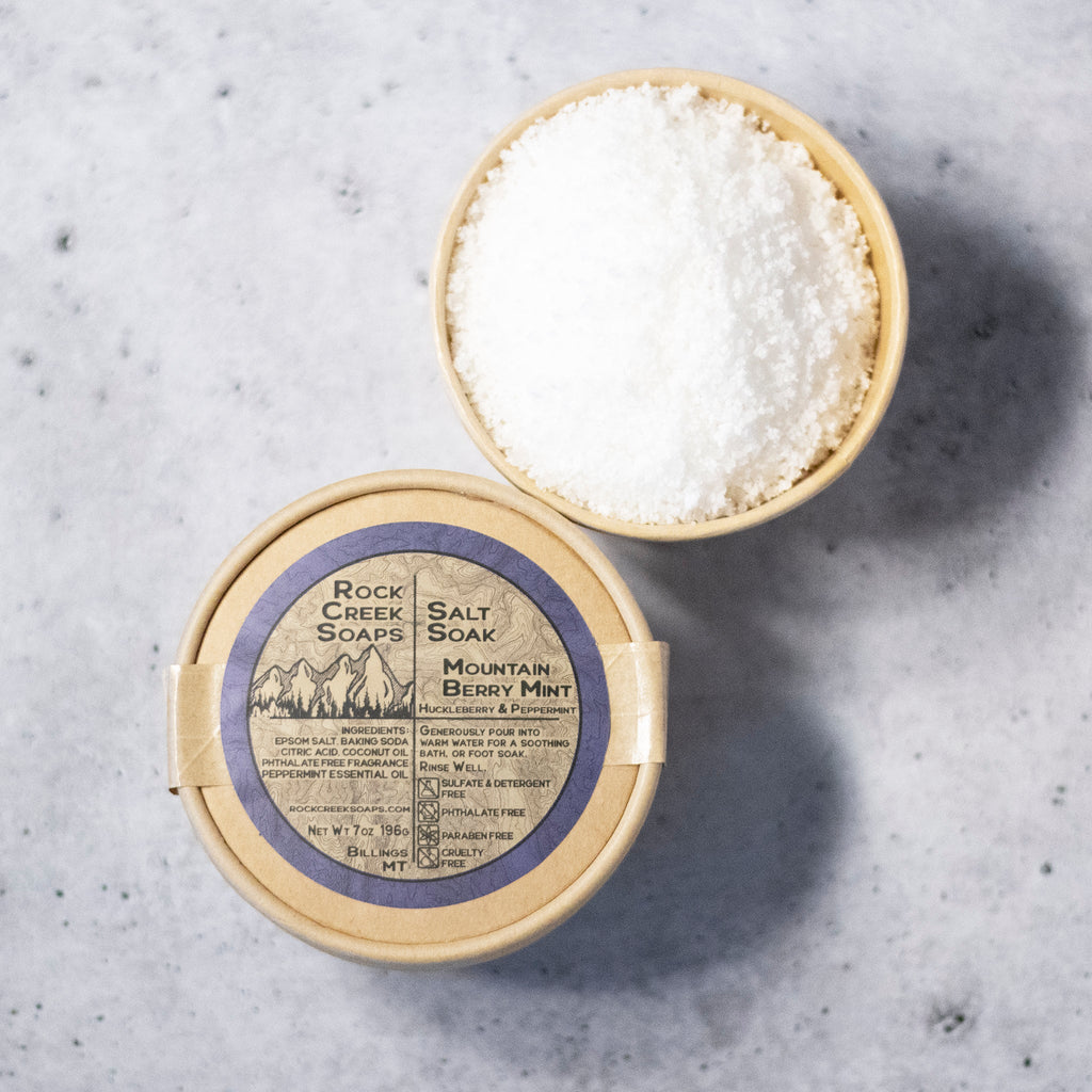 Mountain Berry Mint - Salt Soak