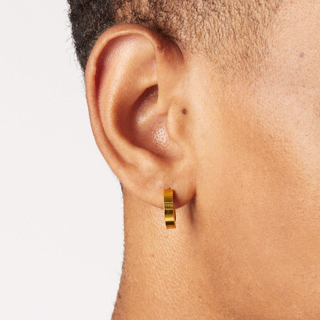 Mini City Hoop Earrings