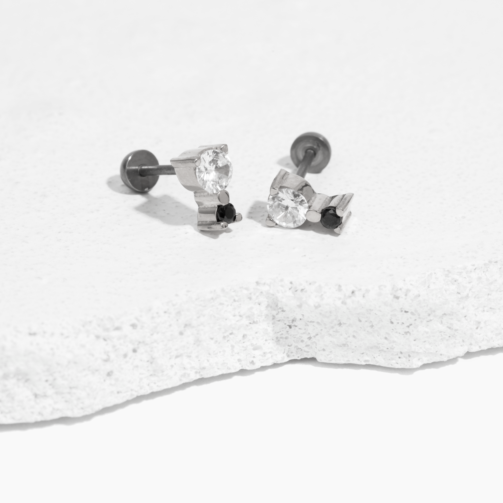 Mini Coco Screw Back Stud Earrings