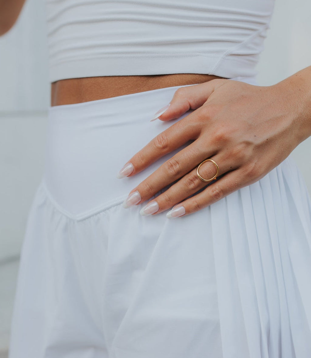 The Molly Circle Ring