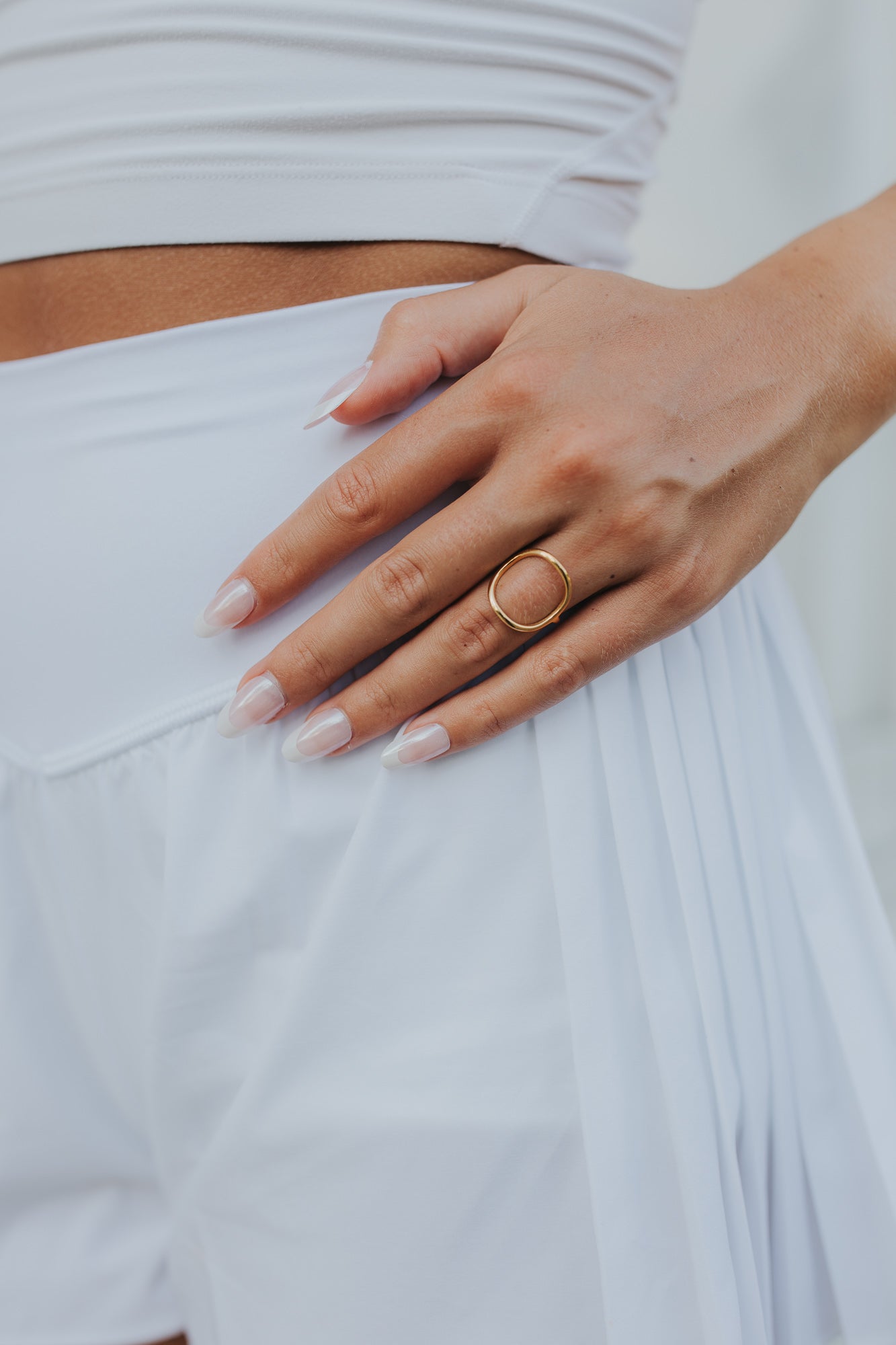 The Molly Circle Ring