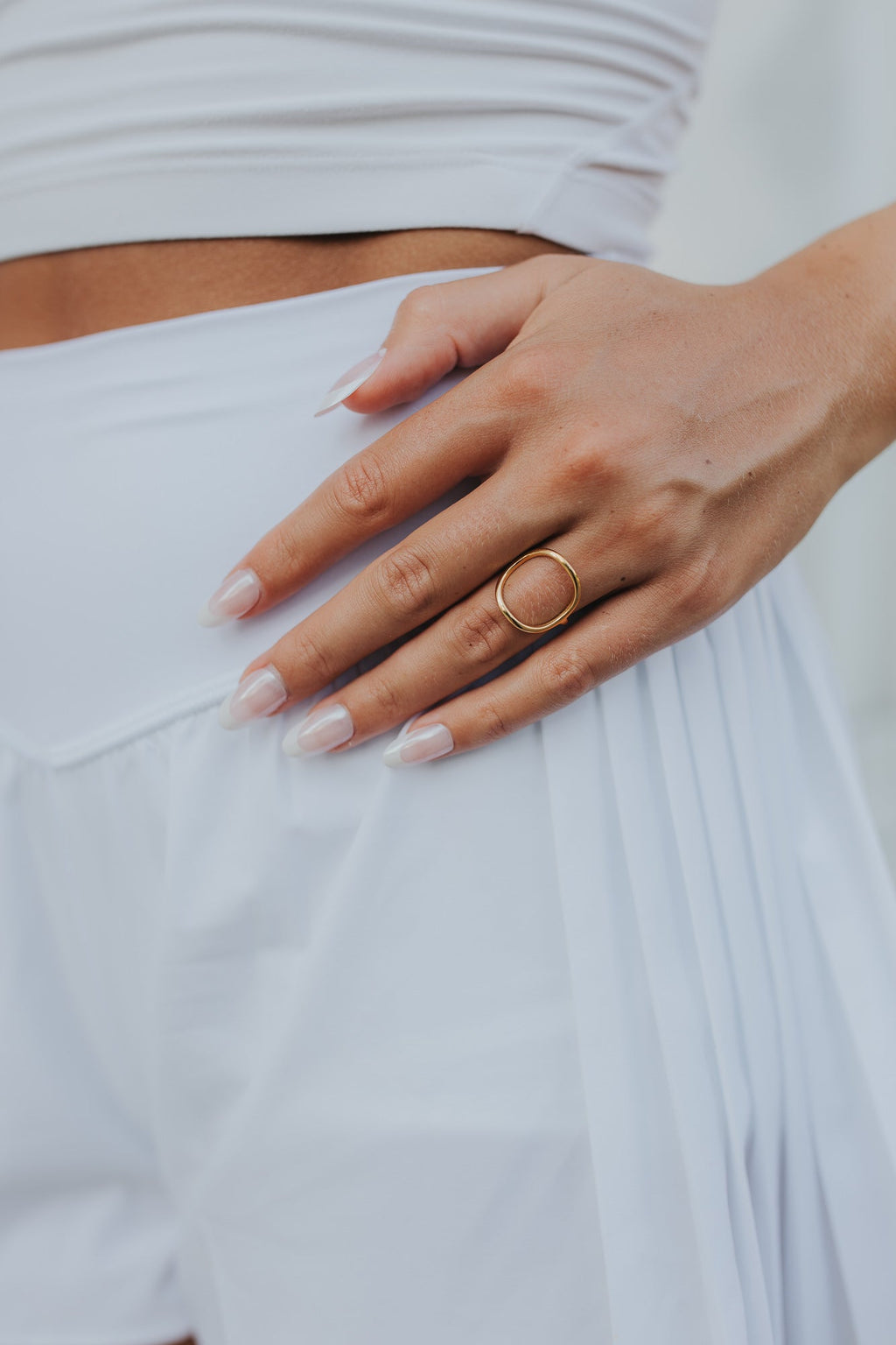 The Molly Circle Ring