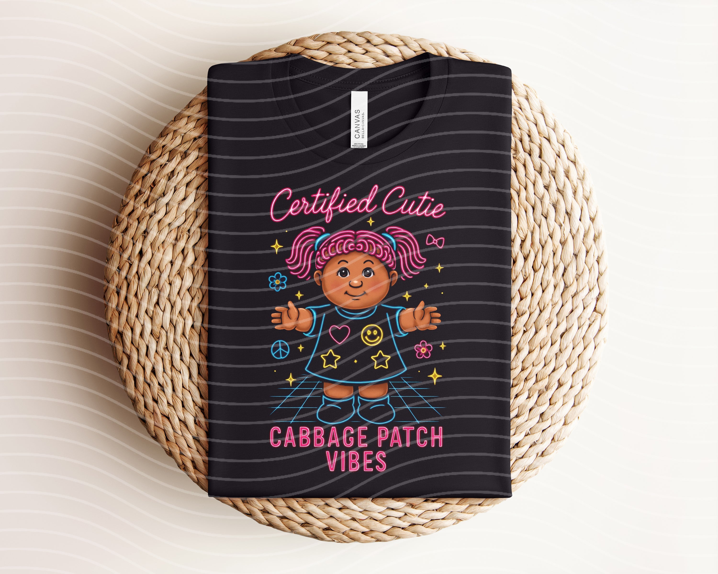 Certified Cutie Neon Graphic Tee