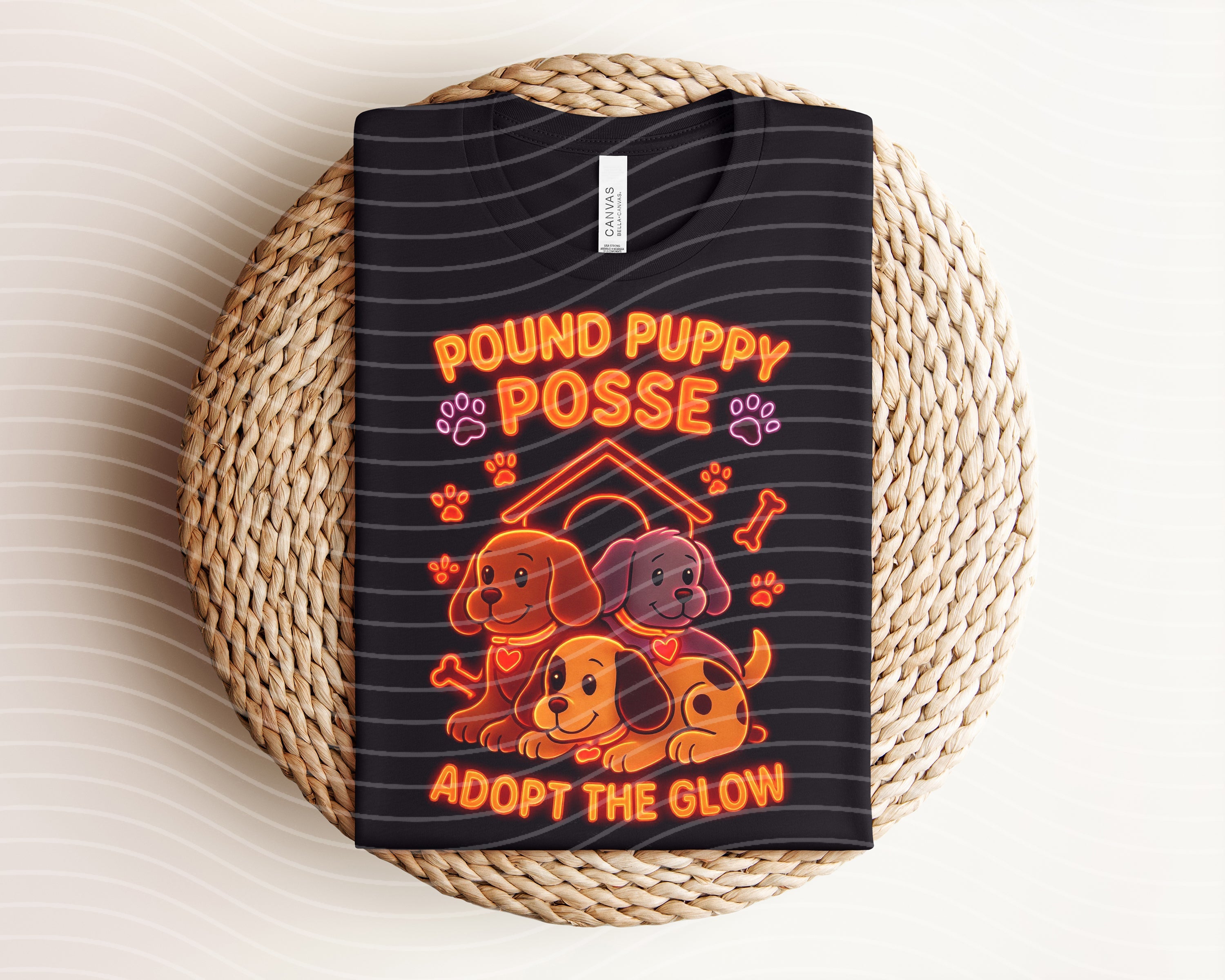 Adopt the Glow Neon Graphic Tee