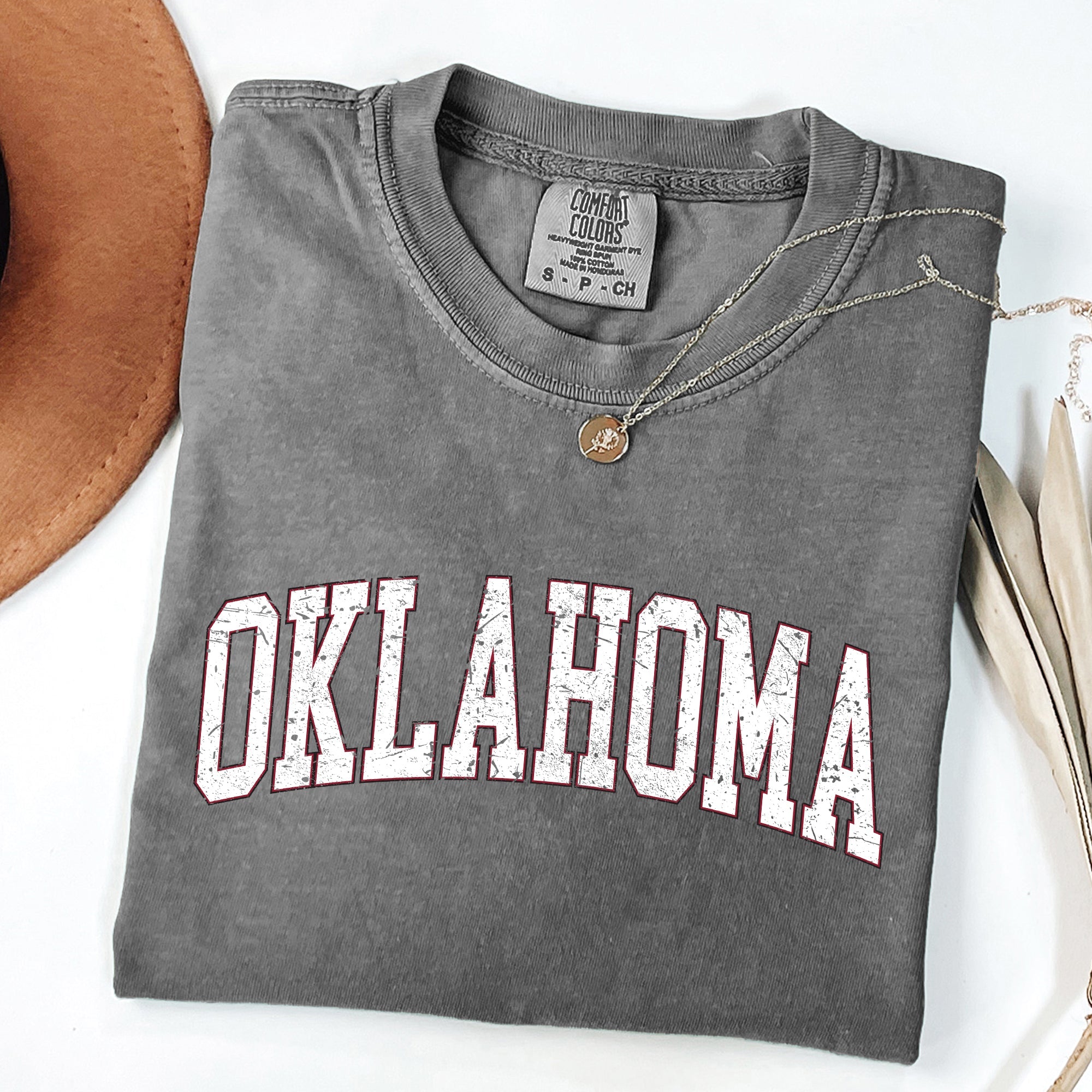 Oklahoma, Football, Sports, Game Day, Big Game, Touchdown, Tailgate Party, University, College, State Tshirt Comfort Colors T-Shirt