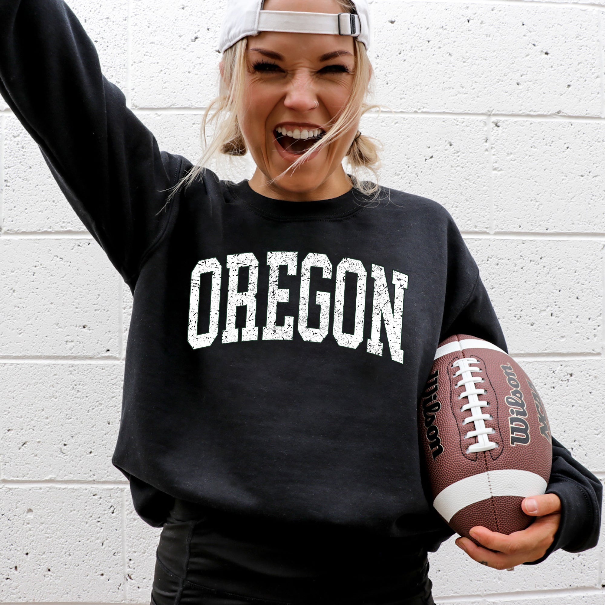 Oregon, Football, Sports, Game Day, Big Game, Touchdown, Tailgate Party, University, College, State Sweatshirt