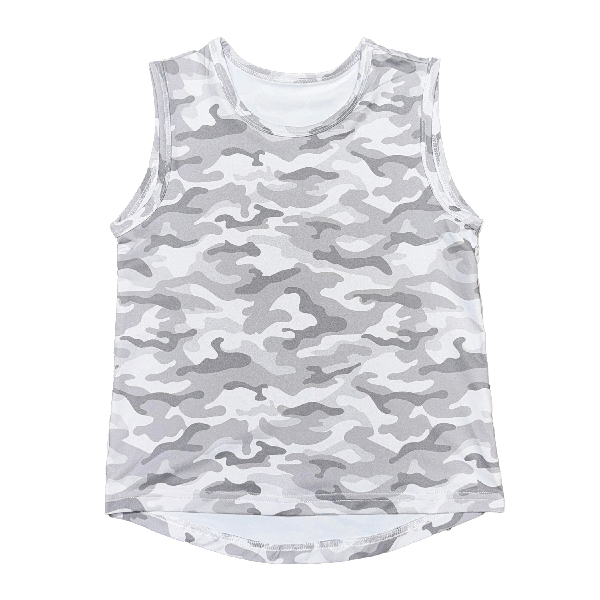 Camo High Low Tank