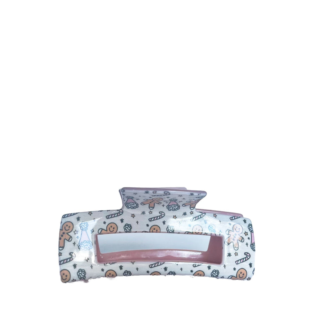 Gingerbread Claw Clip