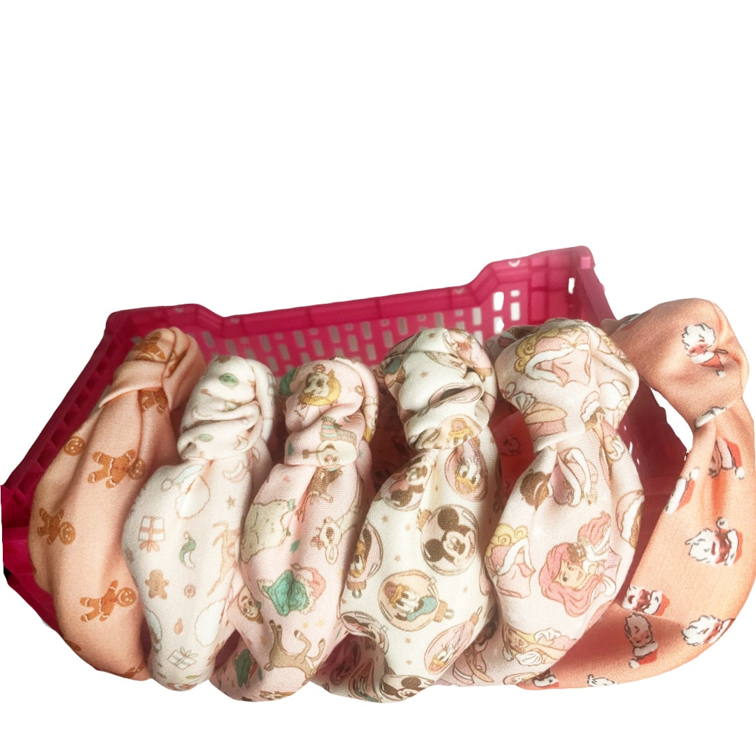 Holiday Knotted Headbands