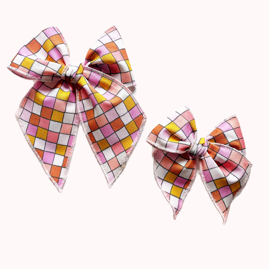 Bright Disco Elle Bow
