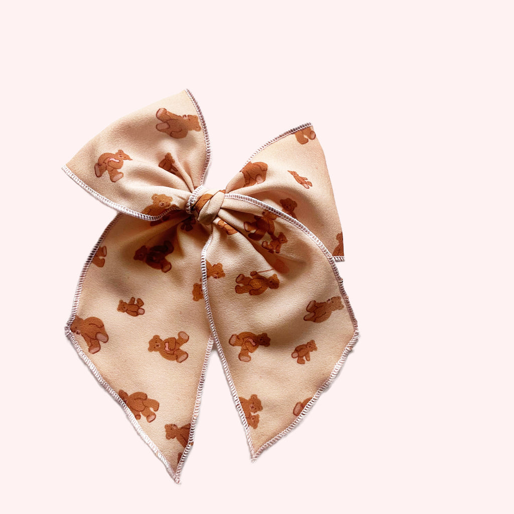 Threadmama Teddy Bears Elle Bow