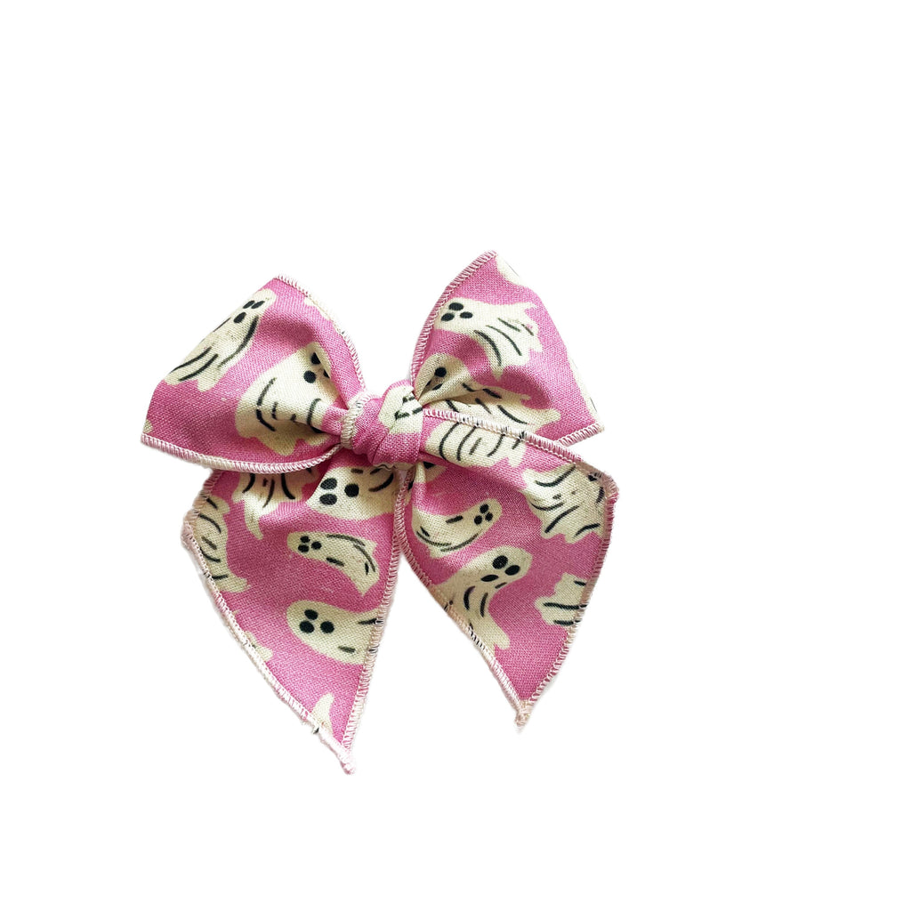 Pink Ghost Elle Bow