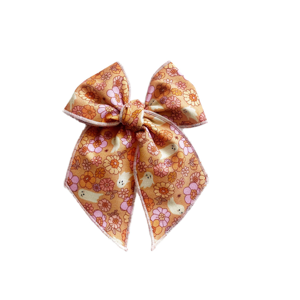 Floral Ghosts Elle Bow