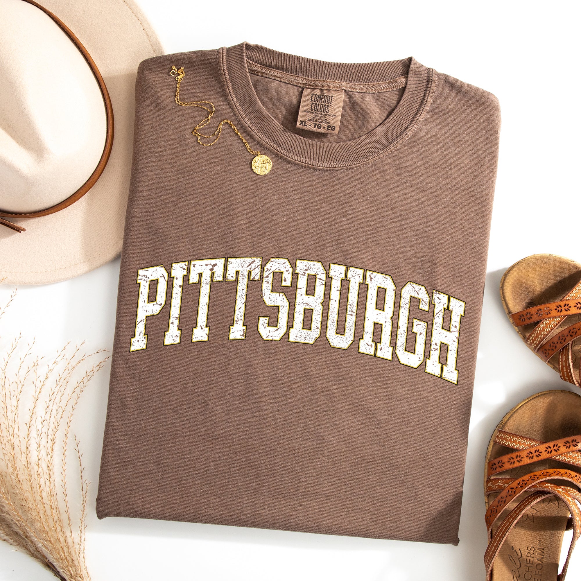 Pittsburgh, Football, Sports, Game Day, Big Game, Touchdown, Tailgate Party, University, College, State Tshirt Comfort Colors T-Shirt