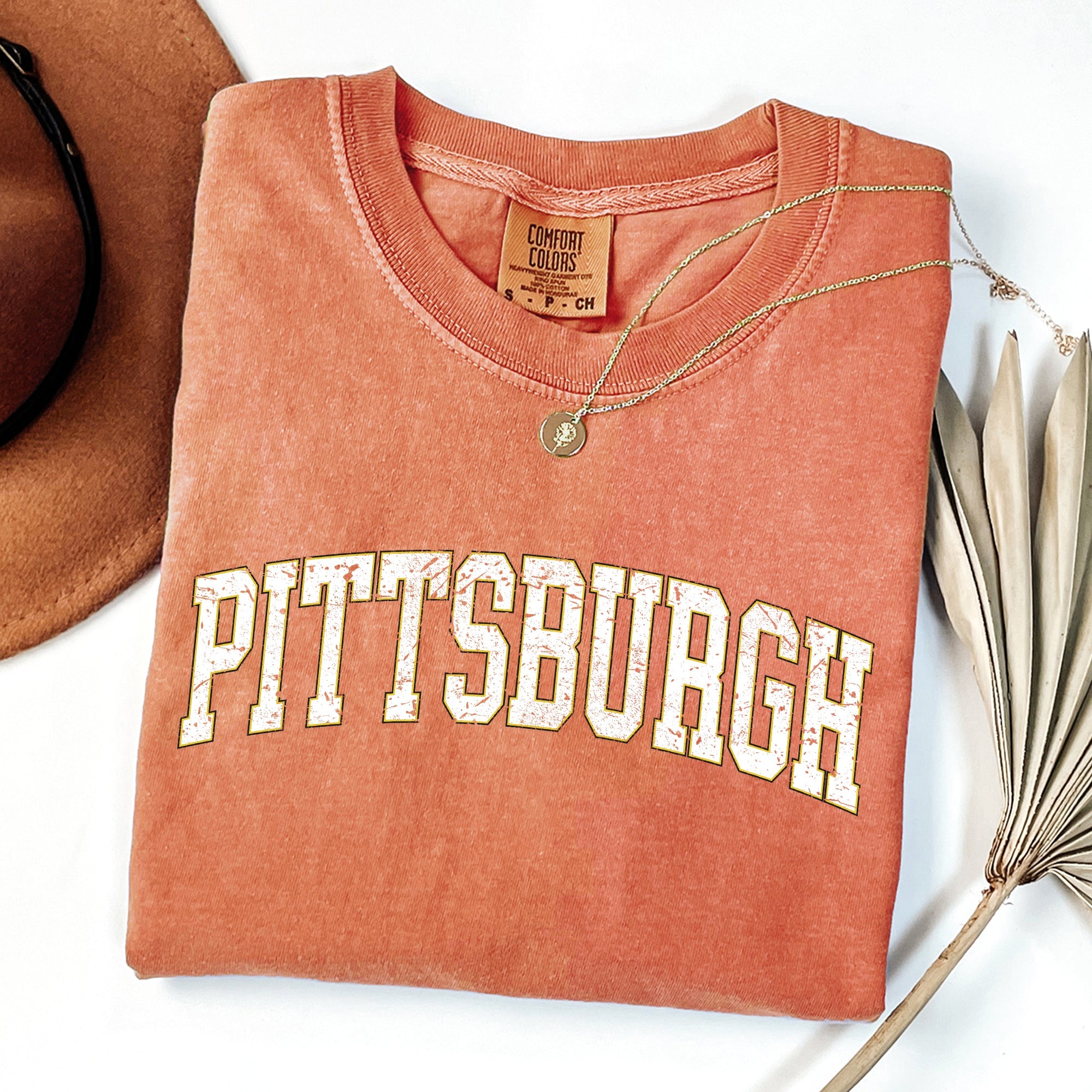 Pittsburgh, Football, Sports, Game Day, Big Game, Touchdown, Tailgate Party, University, College, State Tshirt Comfort Colors T-Shirt