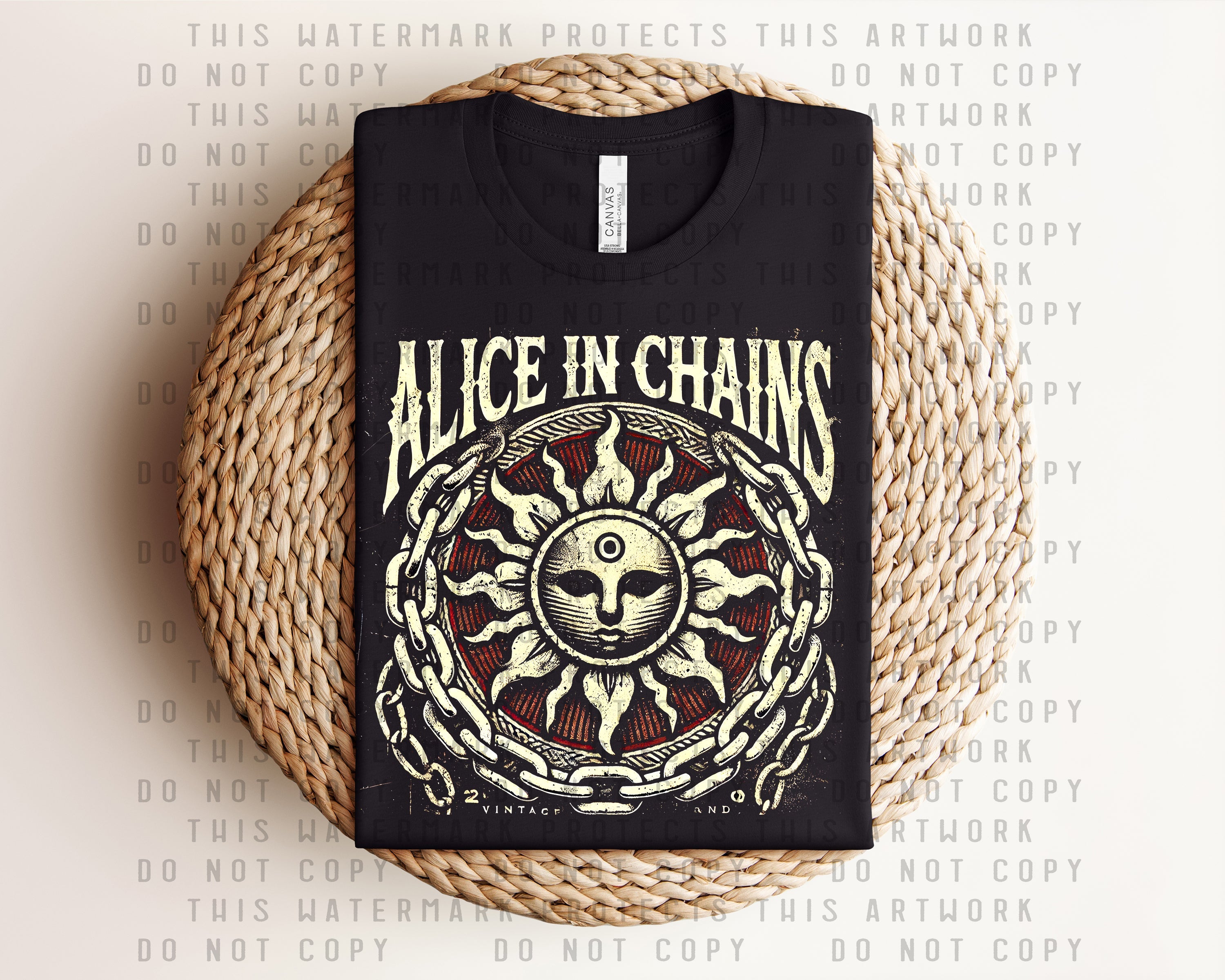 Alice in Chains Concert Graphic Tee