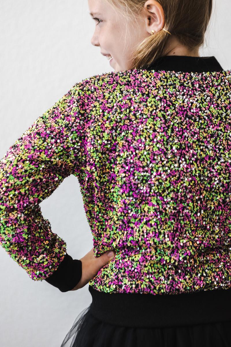 SALE Rainbow Sequin Jacket