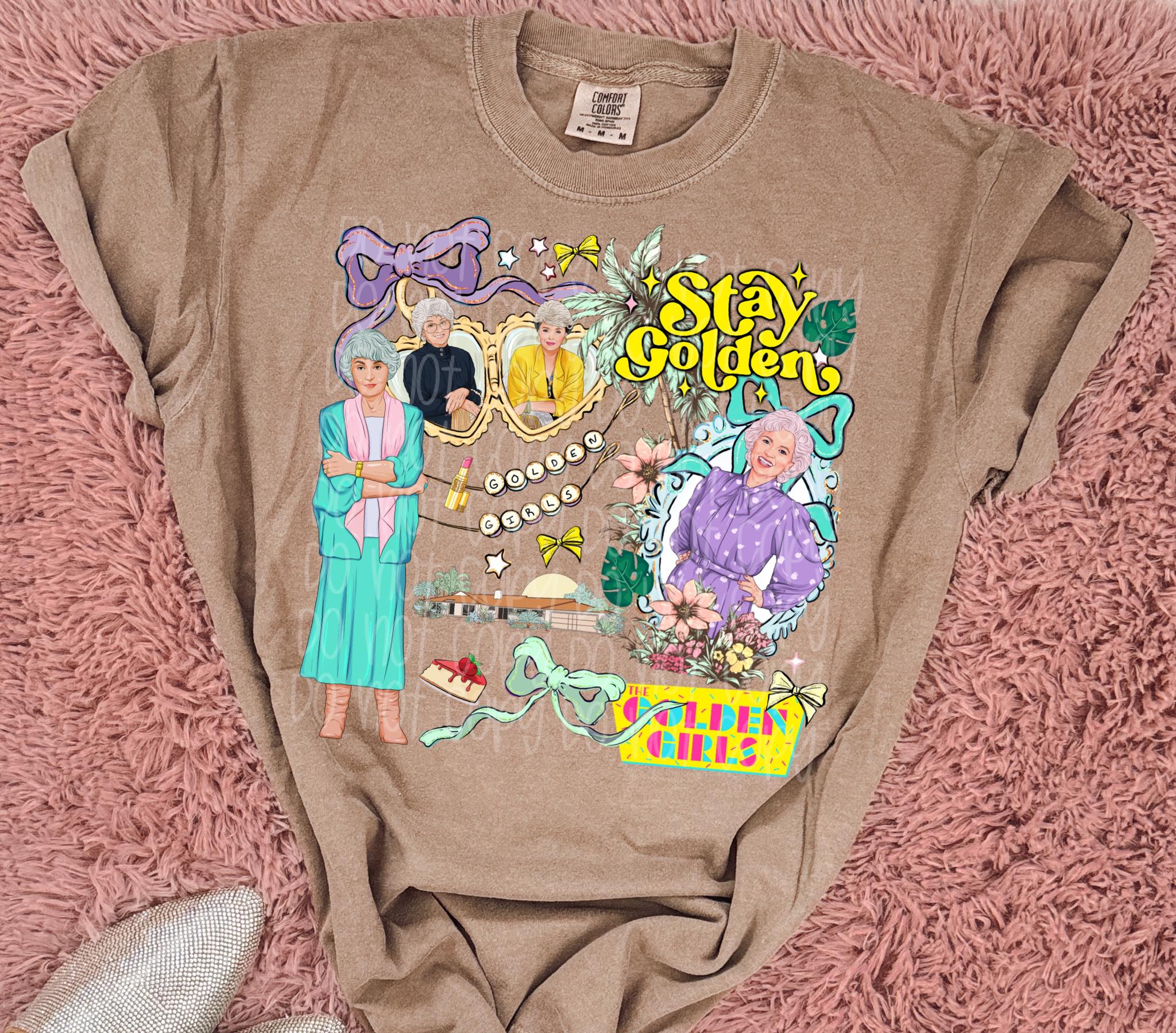 Golden Girls Locket Graphic Tee