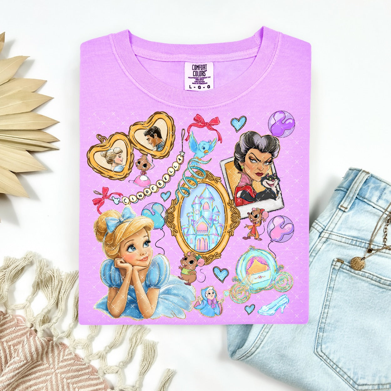 Cinderella Locket Graphic Tee