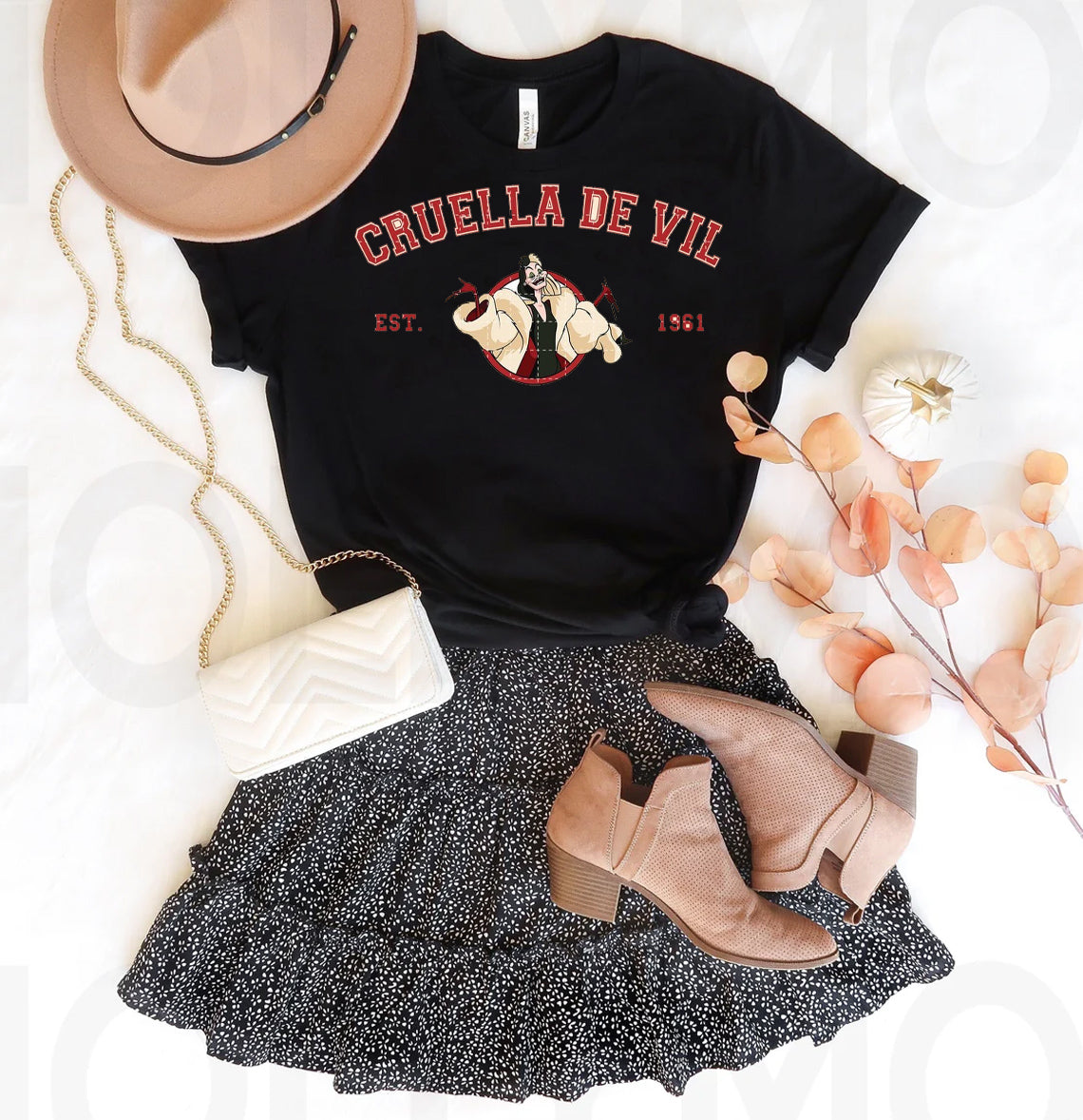 Cruella De Vil Villains Graphic Tee