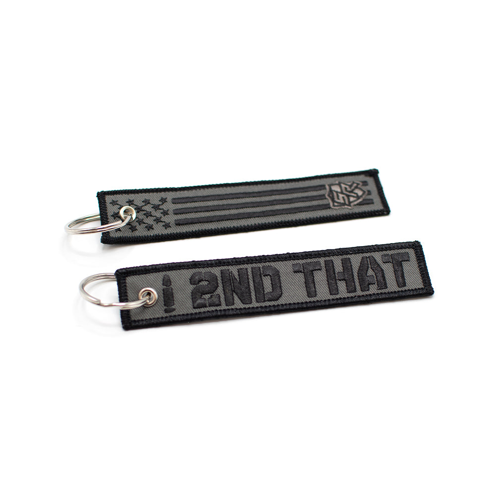 I Second That Jet Tag Keychain