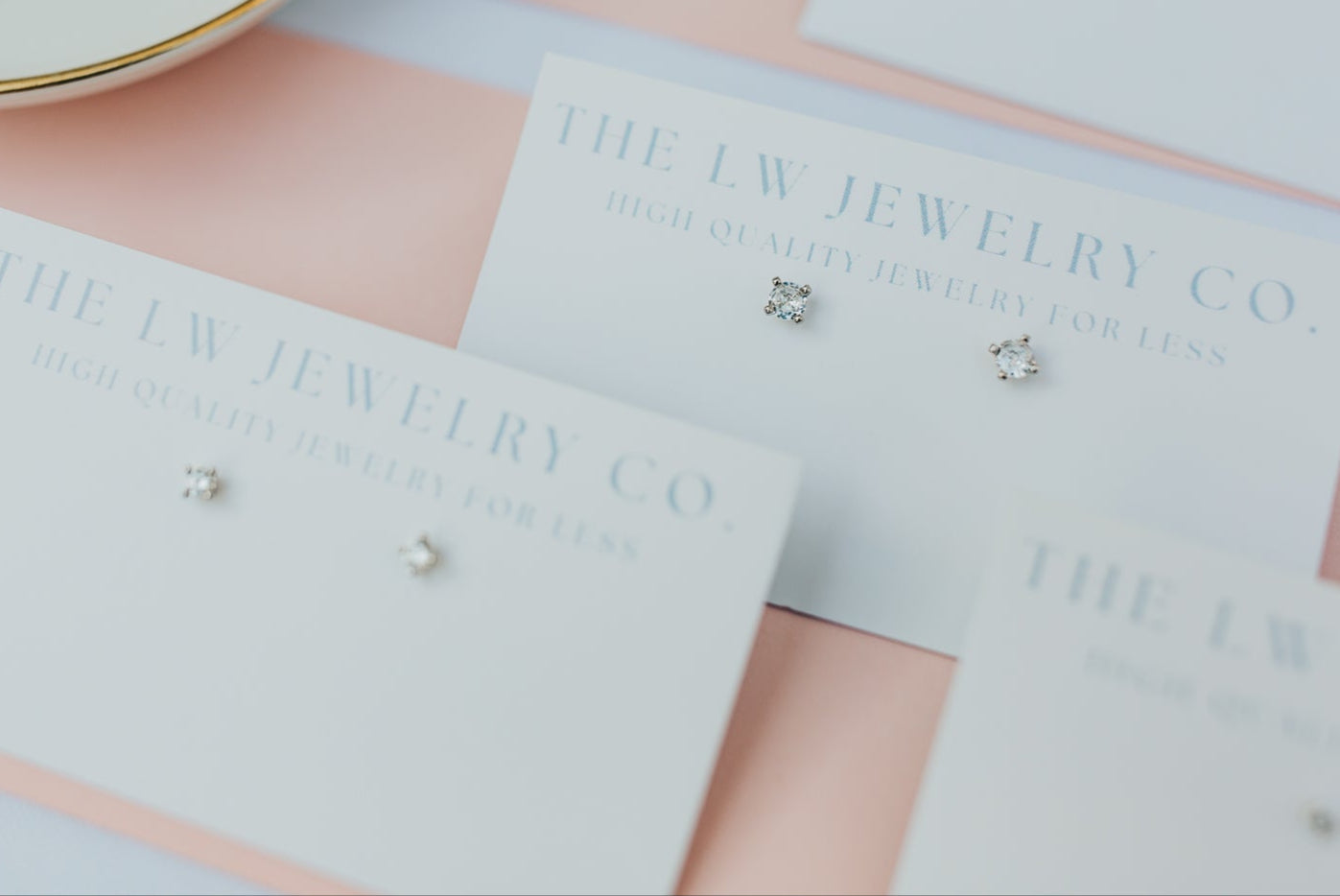 The Samantha Studs in Silver