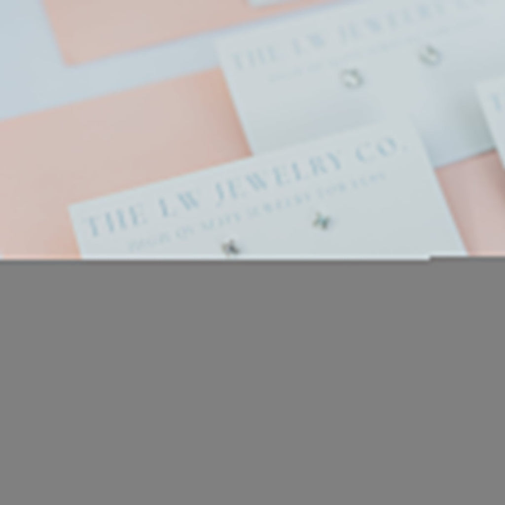 The Samantha Studs in Silver