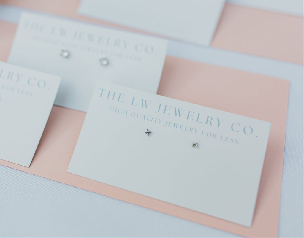 The Samantha Studs in Silver