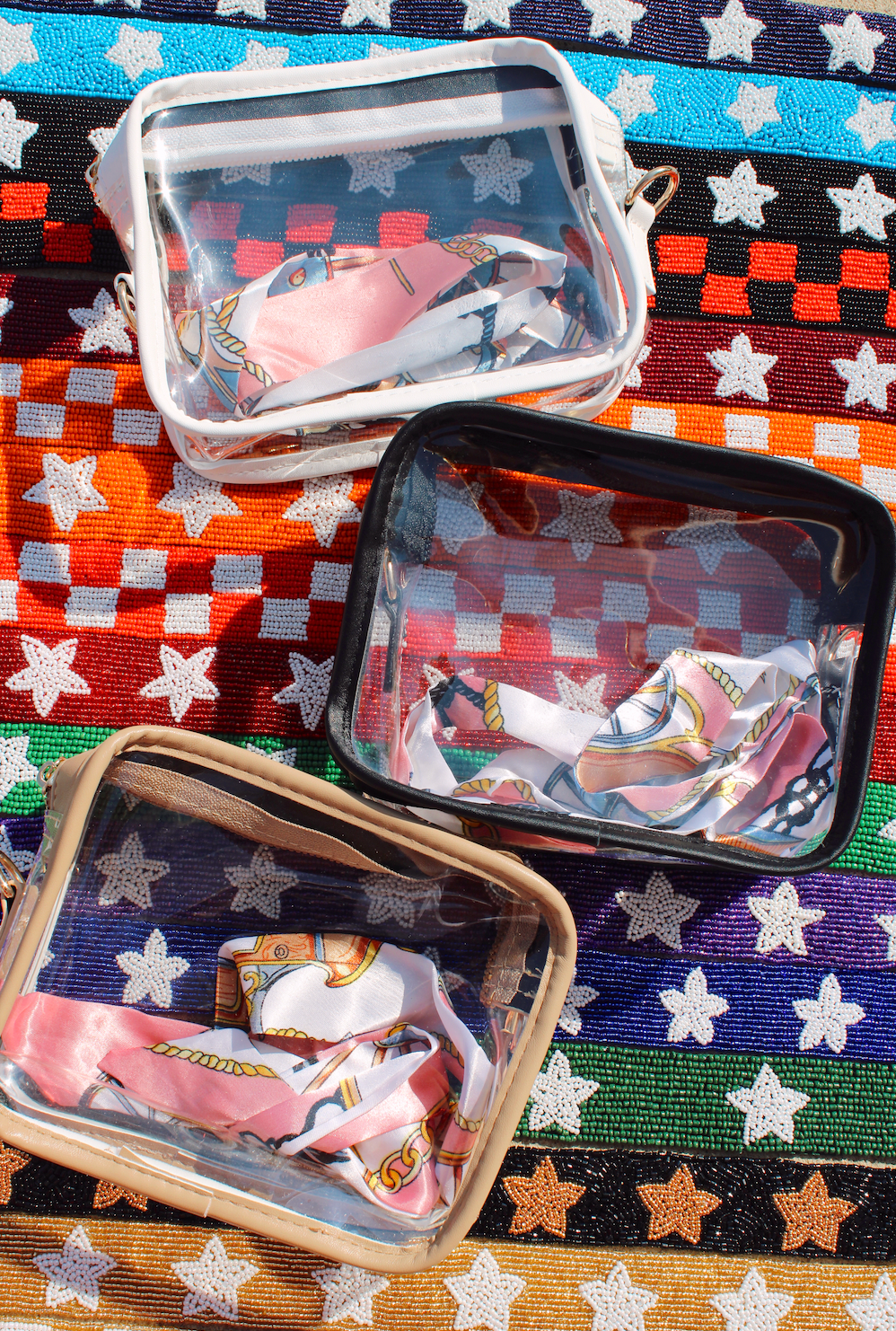 Custom Clear Gameday + Concert Purse